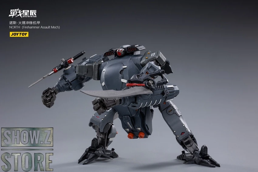 JoyToy Source 1/18 NORTH Firehammer Assault Mech W/ Pilot - Image 4