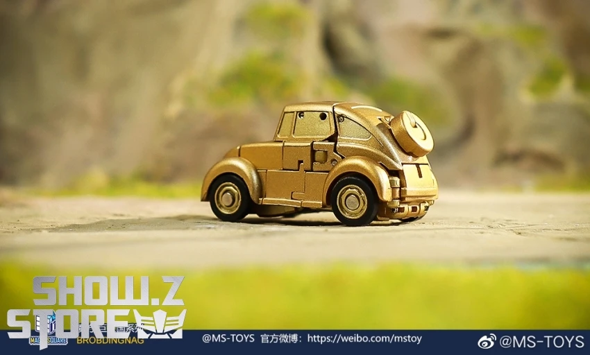 Magic Square MS-B21G Intelligence Officer Bumblebee Gold Version - Image 9