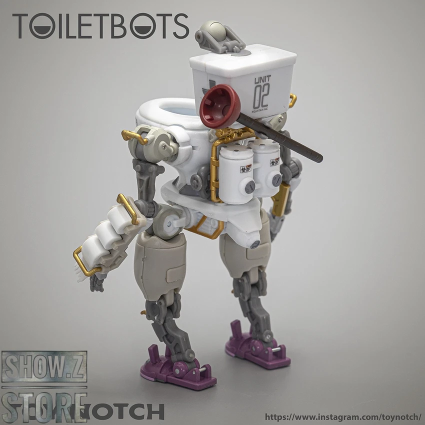 Toy Notch Fun Connection FC-01 Toiletbots Set Of 2 - Image 11