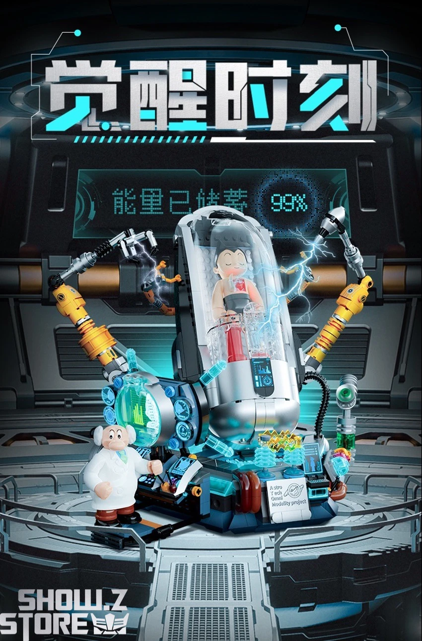 Pantasy 86205 Astro Boy Awakening Moment Building Blocks - Image 7