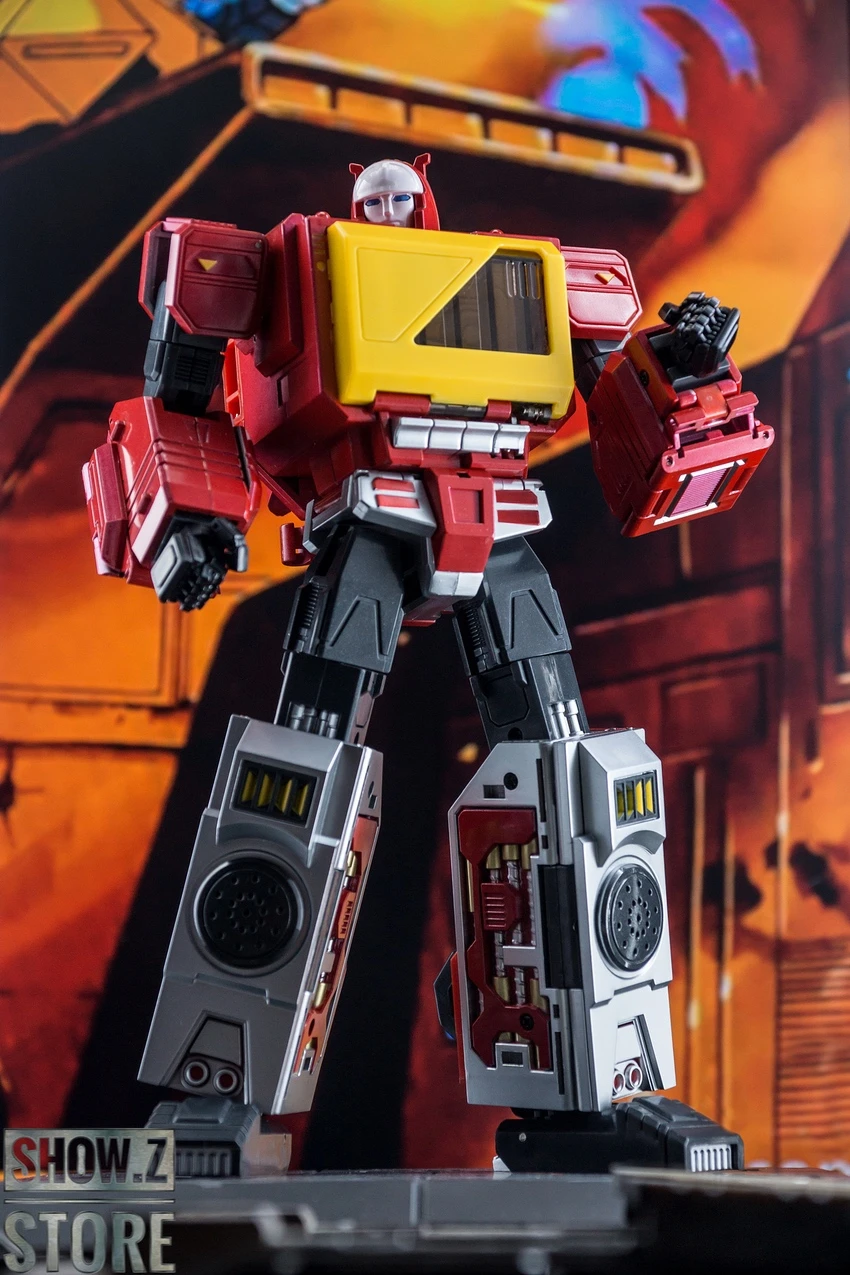 KFC Metal Phase 4AX Transistor Blaster & Hifi Rewind Metallic Coated Pure Red Version - Image 12