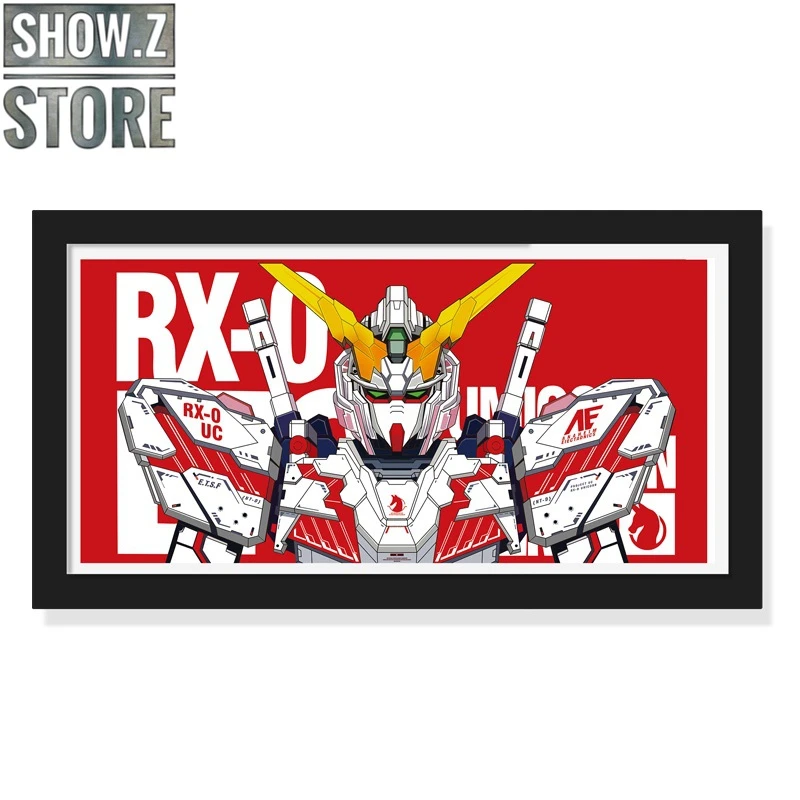 ChenFu Studio RX-0 Unicorn Gundam 3D Wall Art Decoration Picture - Image 2