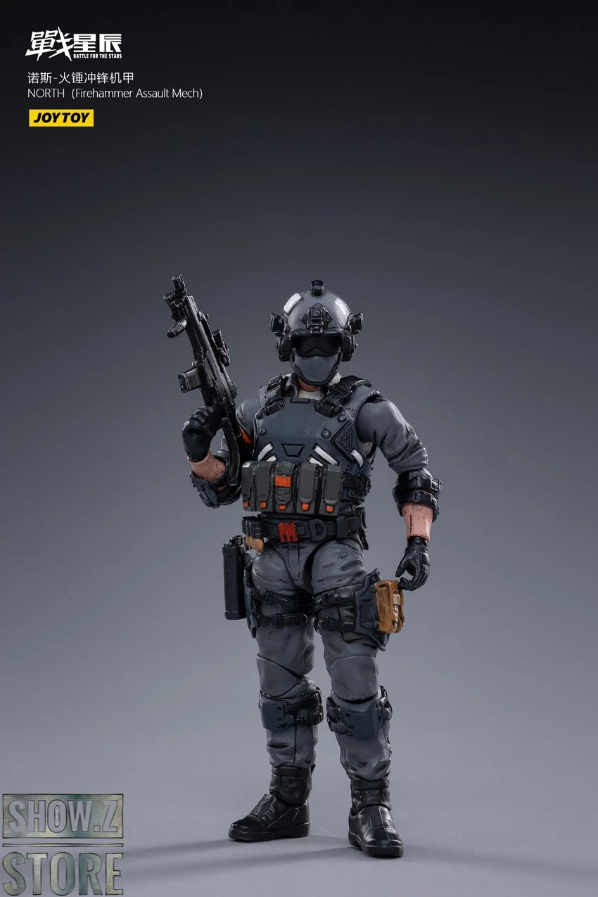 JoyToy Source 1/18 NORTH Firehammer Assault Mech W/ Pilot - Image 17