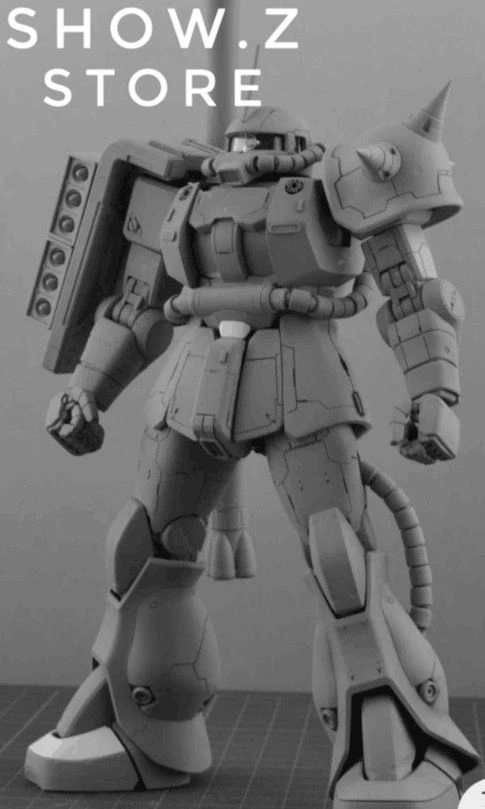 Metal Club 1/100 MS-06J Mass Production Green Zaku II Metal Build Anaheim Factory Style - Image 3