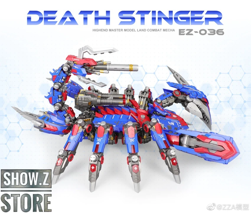 ZA Model EZ-036 Death Stinger Model Kit Anime Color Version - Image 5