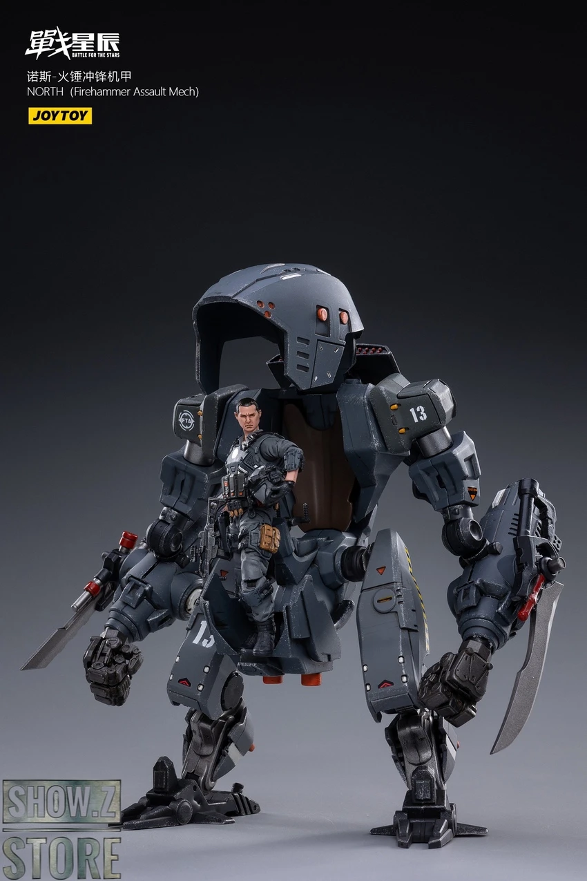JoyToy Source 1/18 NORTH Firehammer Assault Mech W/ Pilot - Image 11