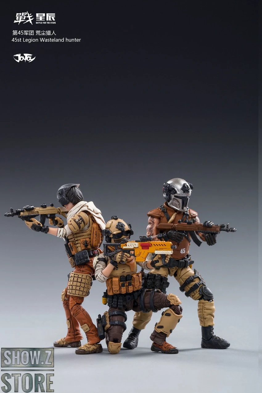 JoyToy Source 1/18 45st Wasteland Hunter Legion Set Of 3 - Image 5