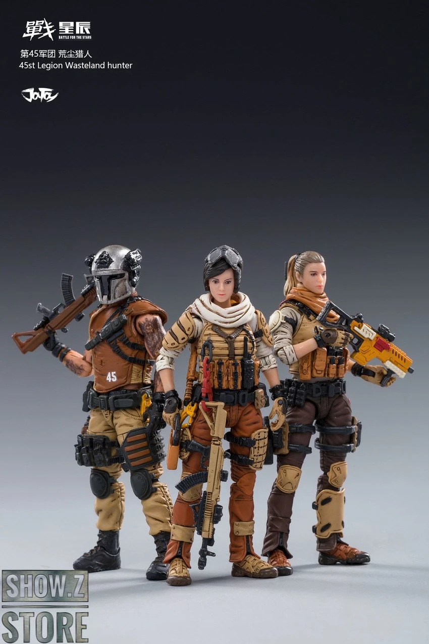 JoyToy Source 1/18 45st Wasteland Hunter Legion Set Of 3 - Image 3