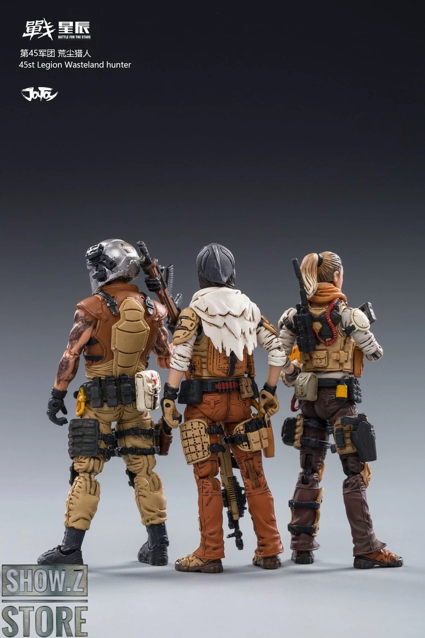 JoyToy Source 1/18 45st Wasteland Hunter Legion Set Of 3 - Image 4