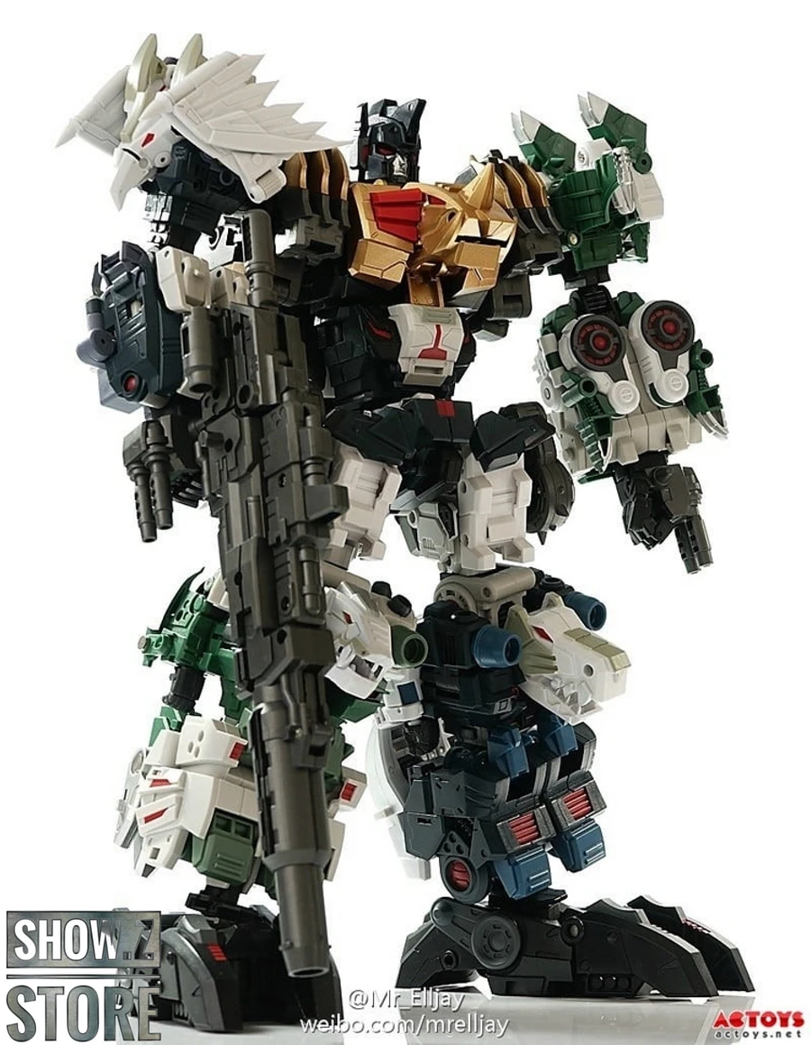 Fansproject Saurus Ryu-Oh Dinokings Combiner Set Of 6 - Image 7