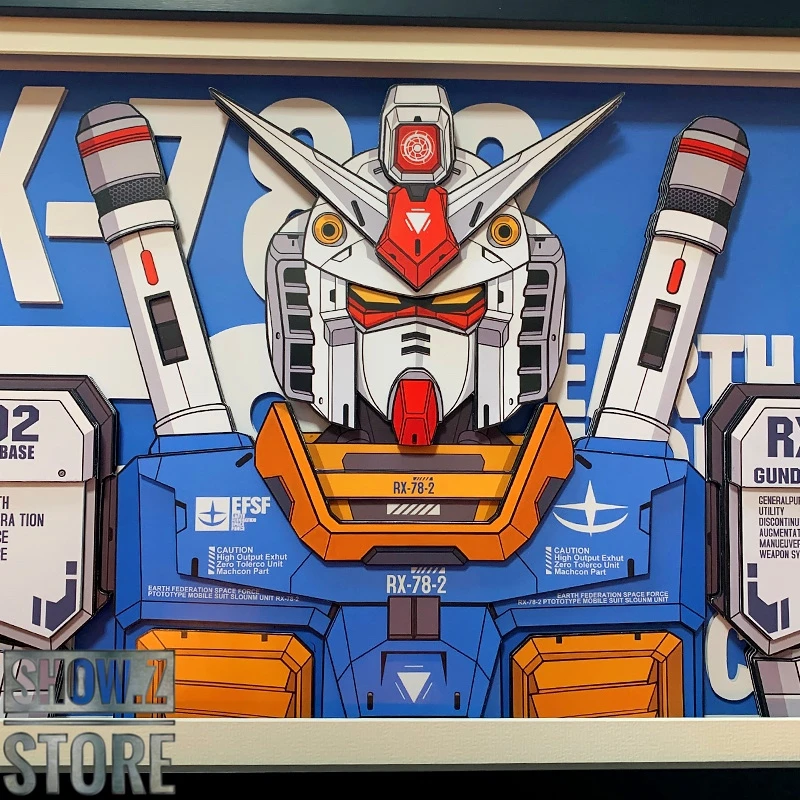 ChenFu Studio RX-78-2 Gundam 3D Wall Art Decoration Picture - Image 5