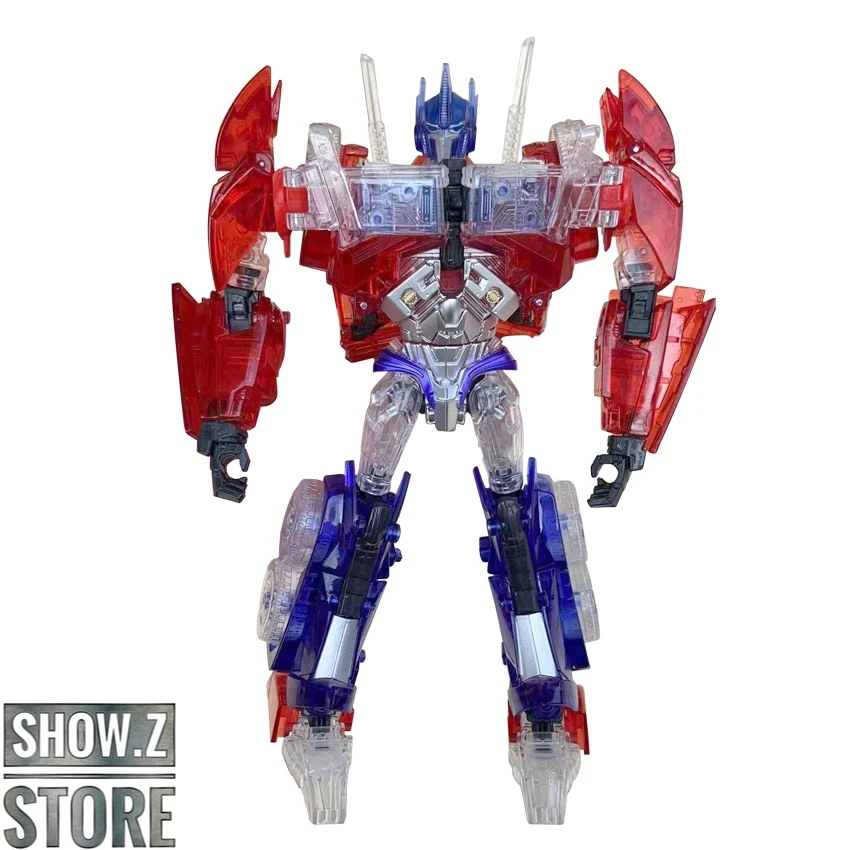APC Toys APC-001 Attack Prime TFP Optimus Prime Clear Version W/ Clear Wheels - Image 7