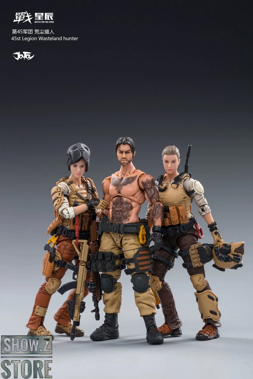 JoyToy Source 1/18 45st Wasteland Hunter Legion Set Of 3 - Image 7