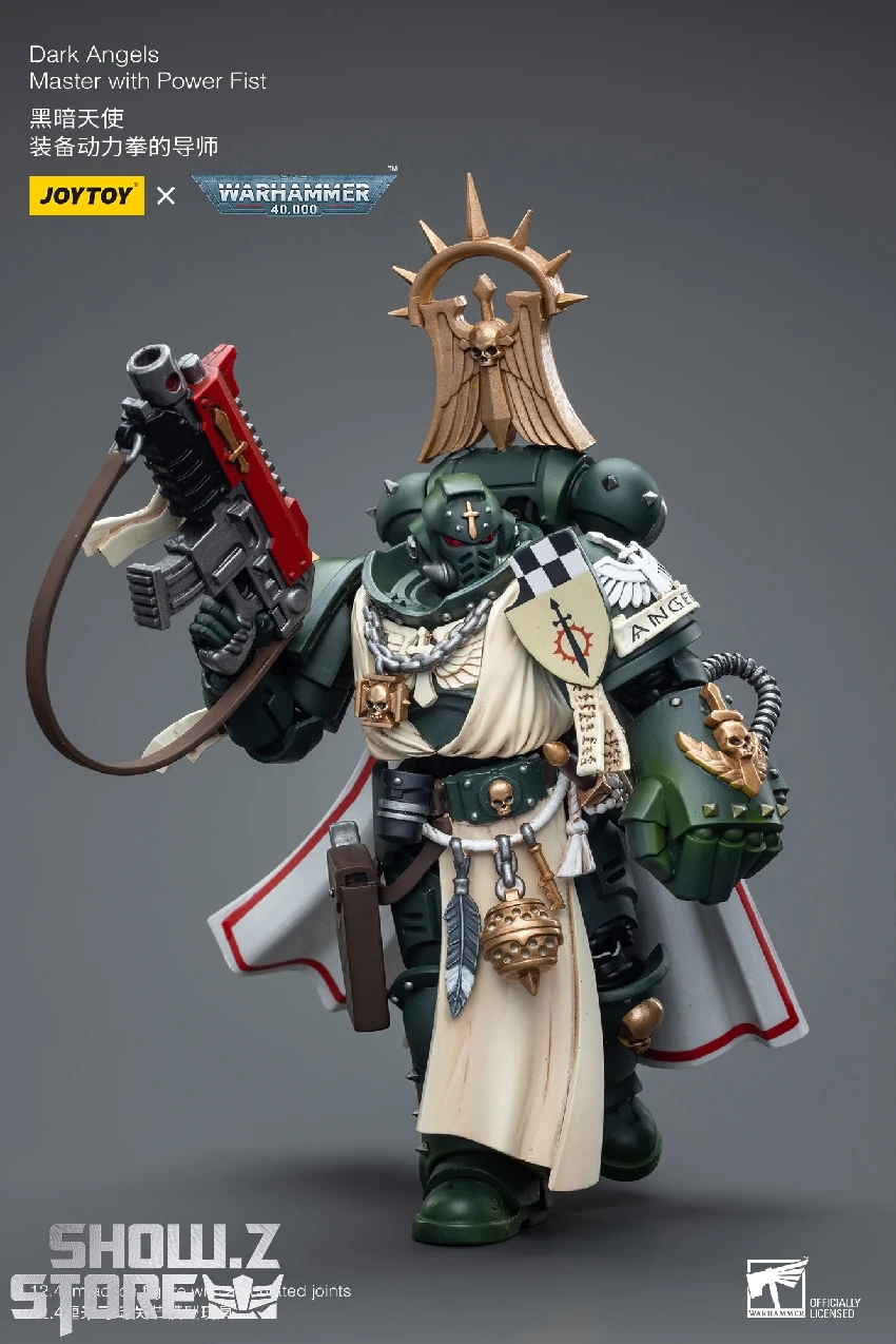 JoyToy Source 1/18 Warhammer 40K Dark Angels Master With Power Fist - Image 6