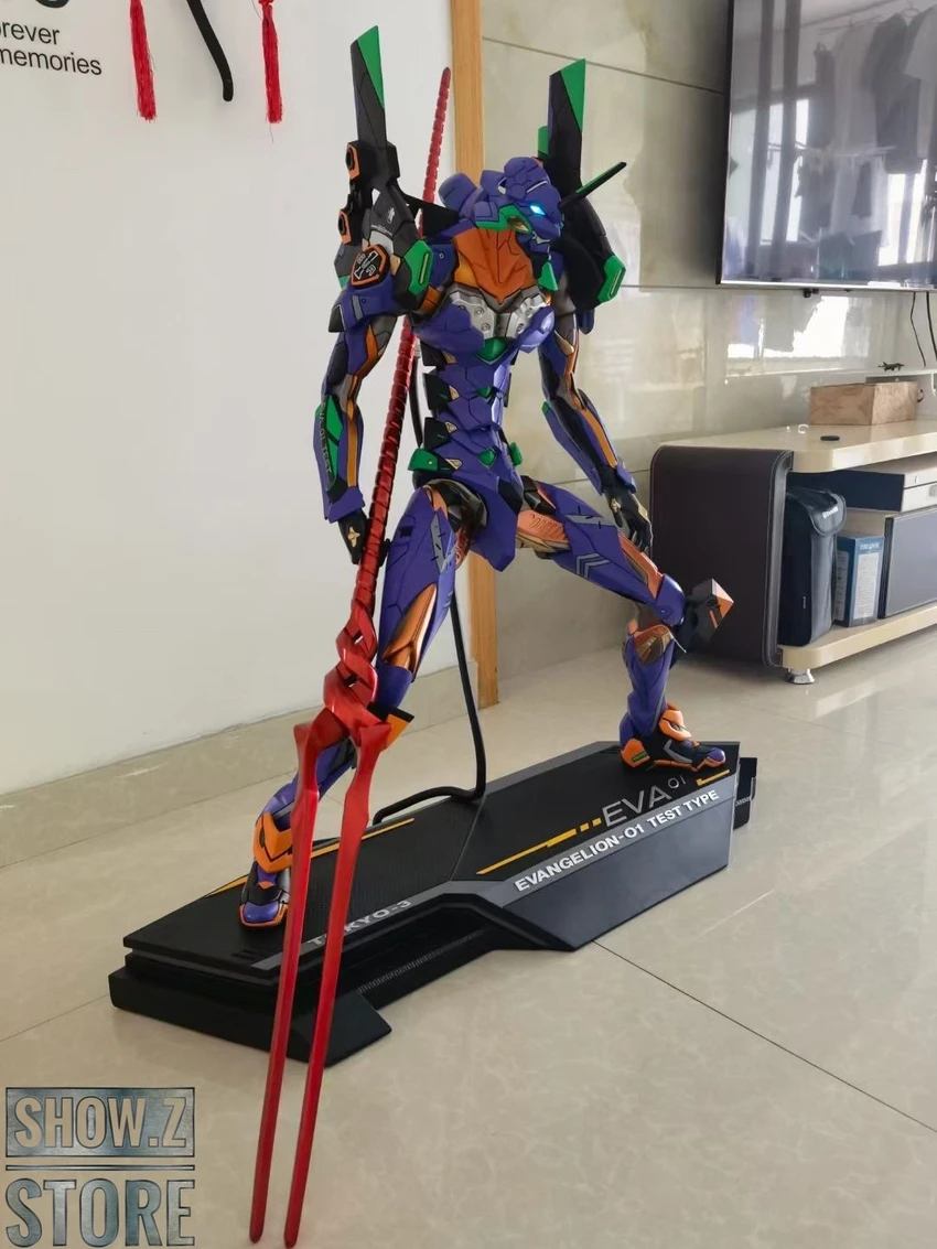 HEAT Studio Custom Made Evangelion Unit 01 Statue - Image 3