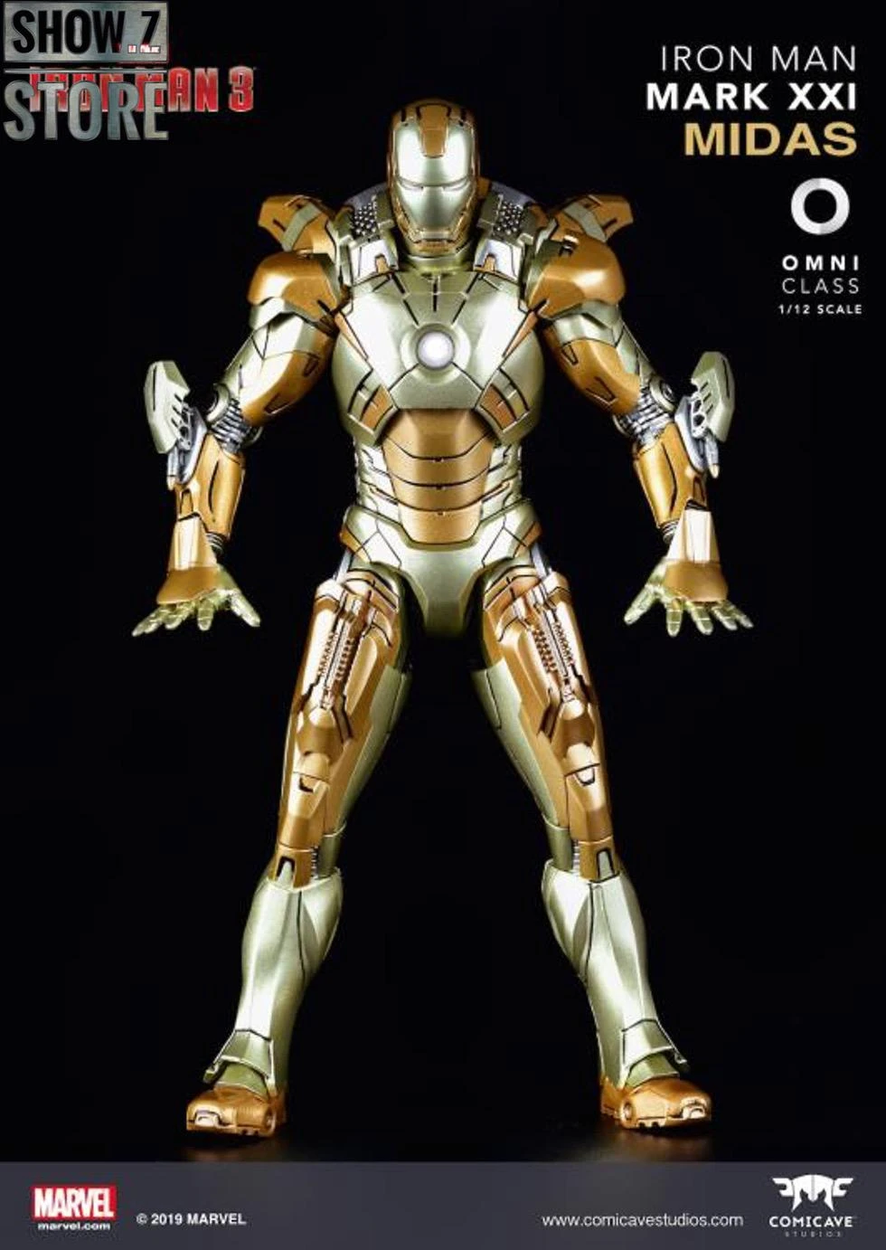 Comicave Studios 1/12 Omni Class MK21 Iron Man Midas - Image 7