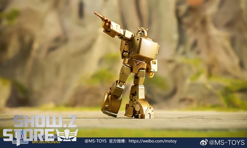 Magic Square MS-B21G Intelligence Officer Bumblebee Gold Version - Image 5