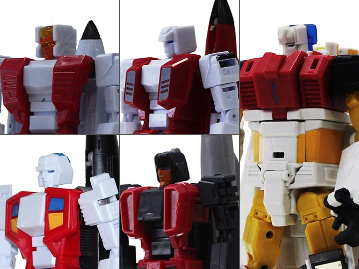 Jujiang JJ-02 Jet Commander Combiner Set Of 5 (C0ncorde, Harrier, Phantom, Eagle & Falcon) - Image 16