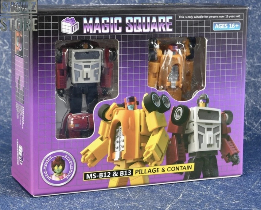 Magic Square MS-B12 & B13 Pillage & Contain Drag Strip & Dead End Set Of 2 - Image 14