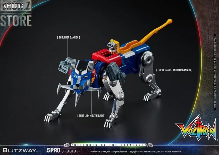Blitzway X 5PRO Studio Voltron Beast King Golion - Image 12