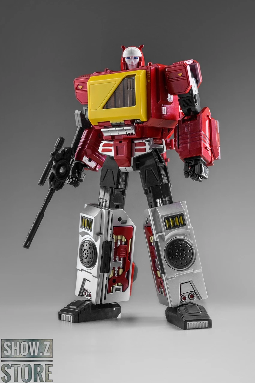 KFC Metal Phase 4AX Transistor Blaster & Hifi Rewind Metallic Coated Pure Red Version - Image 3