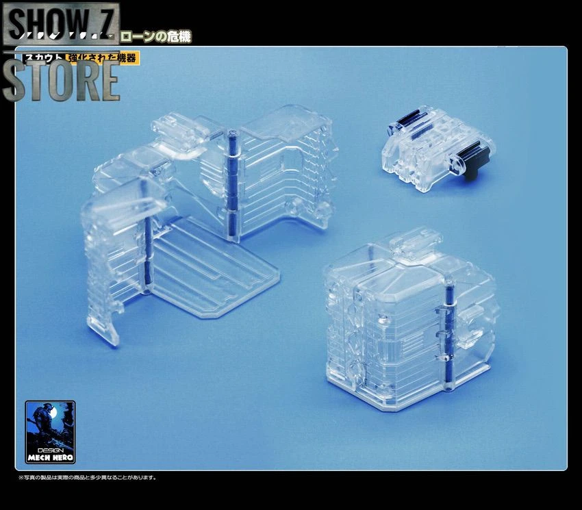 MechFansToys Lost Planet Powered-Suit DA02T/03T/08T/09T Clear Version Set Of 4 - Image 9