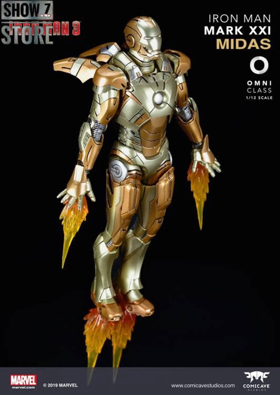 Comicave Studios 1/12 Omni Class MK21 Iron Man Midas - Image 9