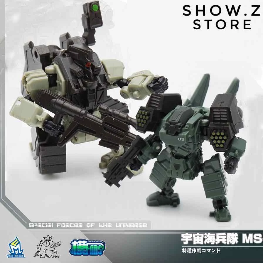 MechFansToys Lost Planet Powered-suit MS04 Tiger& MS06 Snake Diaclone - Image 2