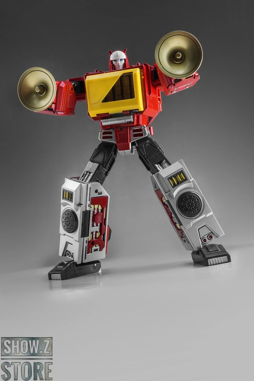 KFC Metal Phase 4AX Transistor Blaster & Hifi Rewind Metallic Coated Pure Red Version - Image 6