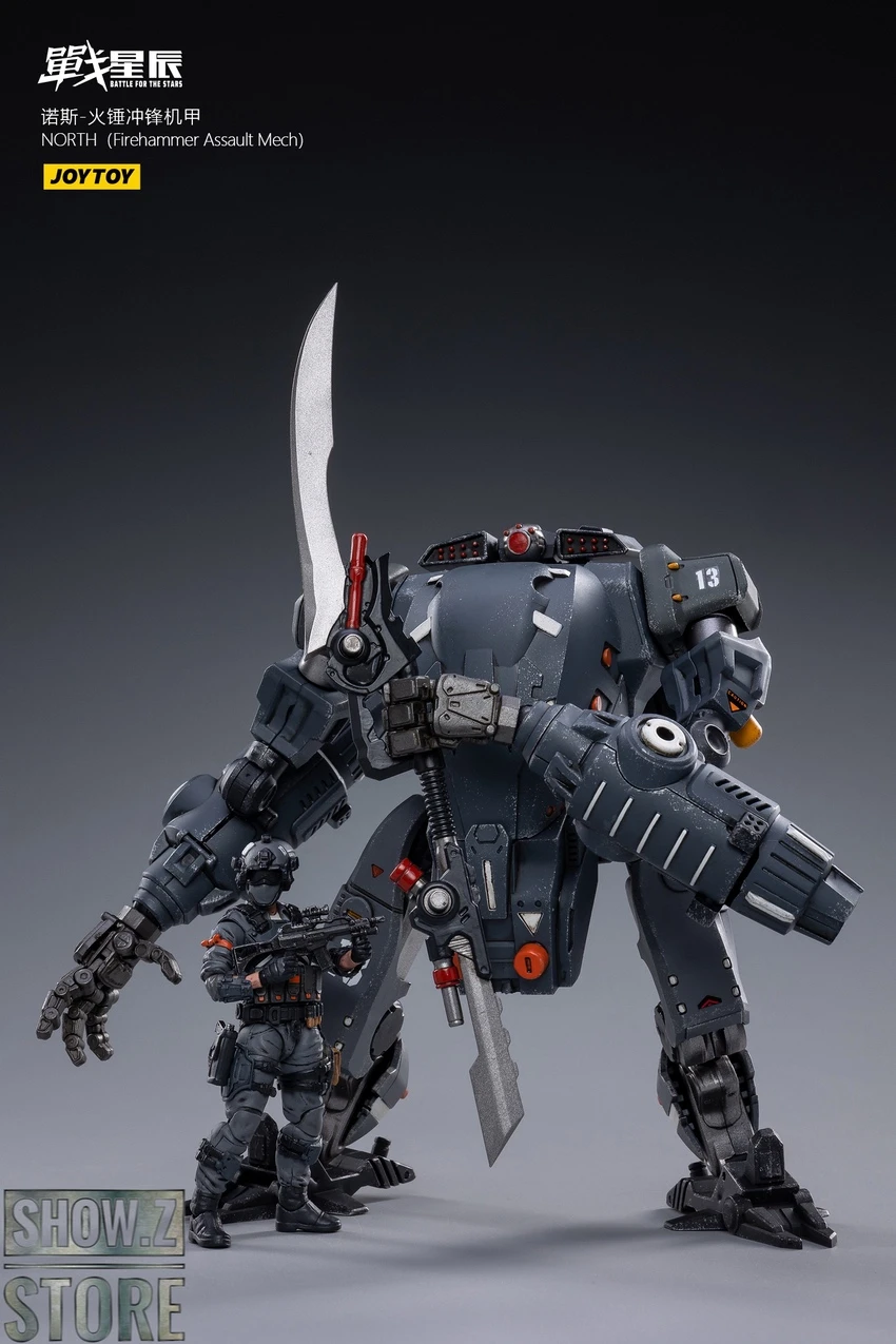 JoyToy Source 1/18 NORTH Firehammer Assault Mech W/ Pilot - Image 15