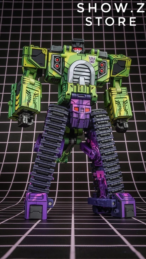 Toyworld TW TW-C07A TWC07A Constructor Devastator Cel Cell Shaded Deluxe Version Set Of 6 - Image 15
