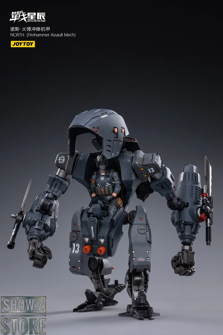 JoyToy Source 1/18 NORTH Firehammer Assault Mech W/ Pilot - Image 10