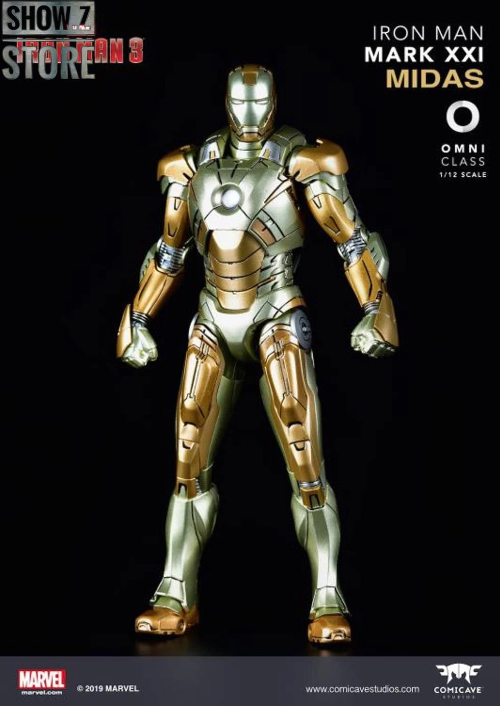 Comicave Studios 1/12 Omni Class MK21 Iron Man Midas - Image 6