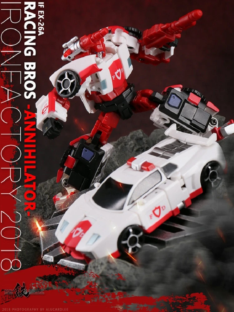 IronFactory EX-26A Racing Bros Annihilator Red Alert - Image 8