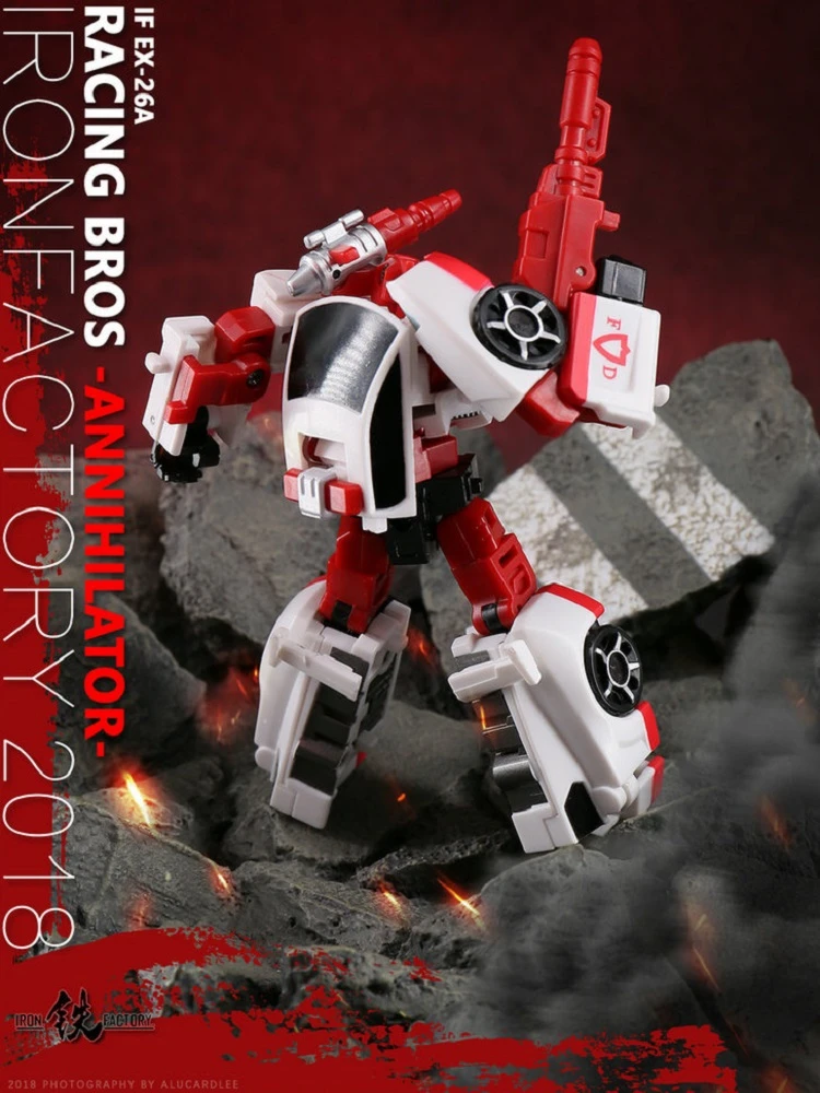 IronFactory EX-26A Racing Bros Annihilator Red Alert - Image 10