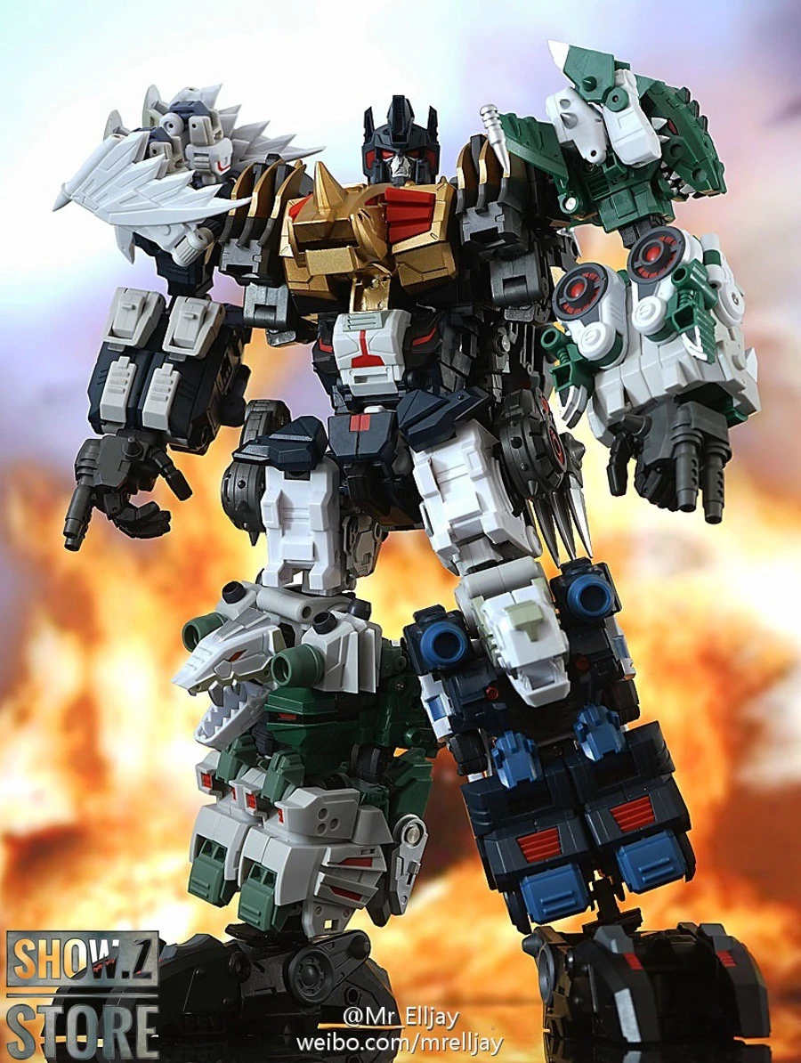 Fansproject Saurus Ryu-Oh Dinokings Combiner Set Of 6 - Image 8