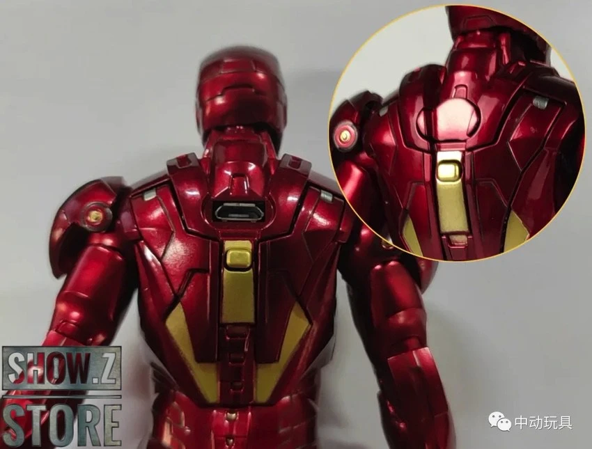 ZT Toys Marvel Licensed 1/10 Iron Man Mark 4 W/ LED - Image 6