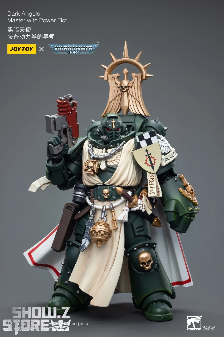 JoyToy Source 1/18 Warhammer 40K Dark Angels Master With Power Fist - Image 9