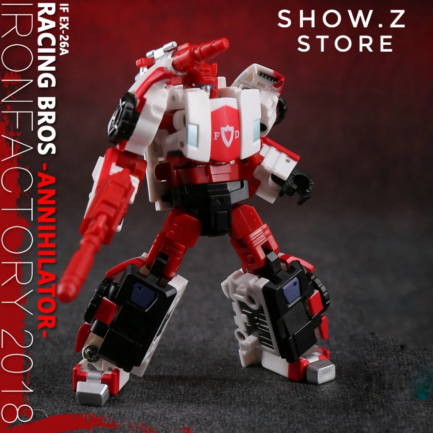 IronFactory EX-26A Racing Bros Annihilator Red Alert - Image 7