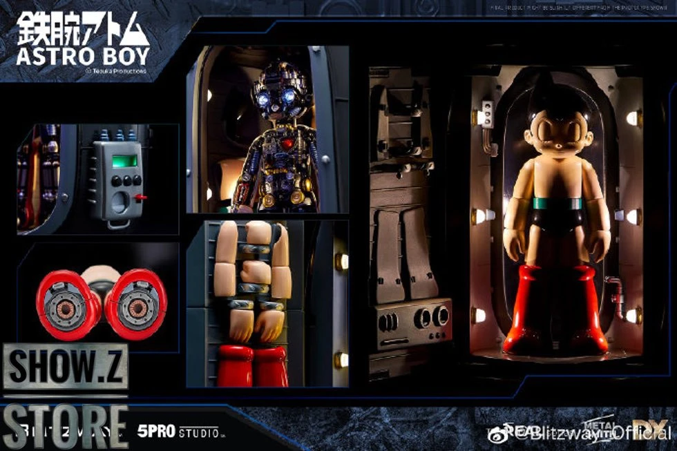 Blitzway BW-NS 50101 Astro Boy Anime Statue Deluxe Version - Image 15