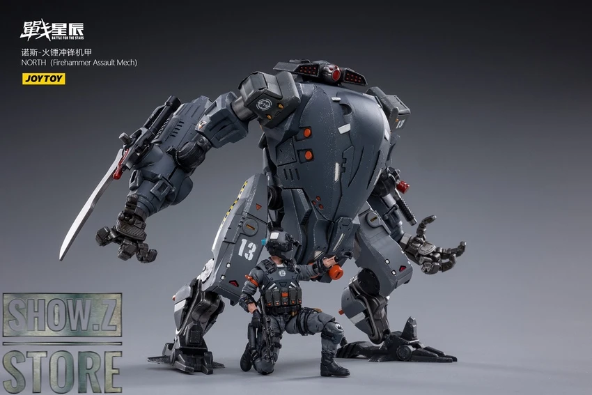 JoyToy Source 1/18 NORTH Firehammer Assault Mech W/ Pilot - Image 13